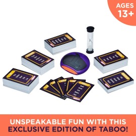Hasbro Gaming Taboo Party Board Game with Buzzer for Kids Ages 13 and Up (Amazon Exclusive) Hasbro Gaming Taboo Party Board Game with Buzzer for Kids Ages 13 and Up (Amazon Exclusive)