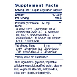 Life Extension FLORASSIST GI with Phage Technology, digestive health, probiotic support, nutrient absorption, 7 probiotic strains, bacteriophage blend, 30 liquid vegetarian capsules Life Extension FLORASSIST GI with Phage Technology, digestive health, probiotic support, nutrient absorption, 7 probiotic strains, bacteriophage blend, 30 liquid vegetarian capsules
