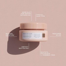 Kristin Ess Hydrating Deep Conditioner Protein Hair Mask - Shea Butter + Coconut Oil Hair Treatment for Dry Damaged Hair - Deep Conditioning, Strengthening, Softening, Anti-Frizz - Pear + Amber Scent Kristin Ess Hydrating Deep Conditioner Protein Hair Mask - Shea Butter + Coconut Oil Hair Treatment for Dry Damaged Hair - Deep Conditioning, Strengthening, Softening, Anti-Frizz - Pear + Amber Scent