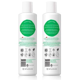 Fresh Monster 2-in-1 Kids Shampoo & Conditioner, Toxin-Free, Hypoallergenic, Tear-free Shampoo & Conditioner for Kids, Watermelon (2 Pack, 8.5oz/each)