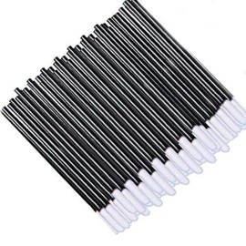 500Pcs/Set Disposable Lip Brushes Make Up Brush Lipstick Lip Gloss Wands Applicator Tool Makeup Beauty Tool Kits (Black) 500Pcs/Set Disposable Lip Brushes Make Up Brush Lipstick Lip Gloss Wands Applicator Tool Makeup Beauty Tool Kits (Black)