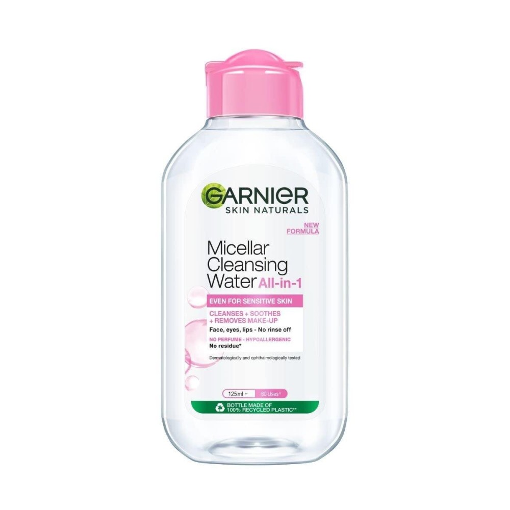 Garnier Skin Naturals Micellar Cleansing Water, 125ml Garnier Skin Naturals Micellar Cleansing Water, 125ml