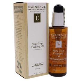 Eminence Organic Skincare Stone Crop Cleansing Oil, Multi, Unscented, 5 Fl Oz Eminence Organic Skincare Stone Crop Cleansing Oil, Multi, Unscented, 5 Fl Oz