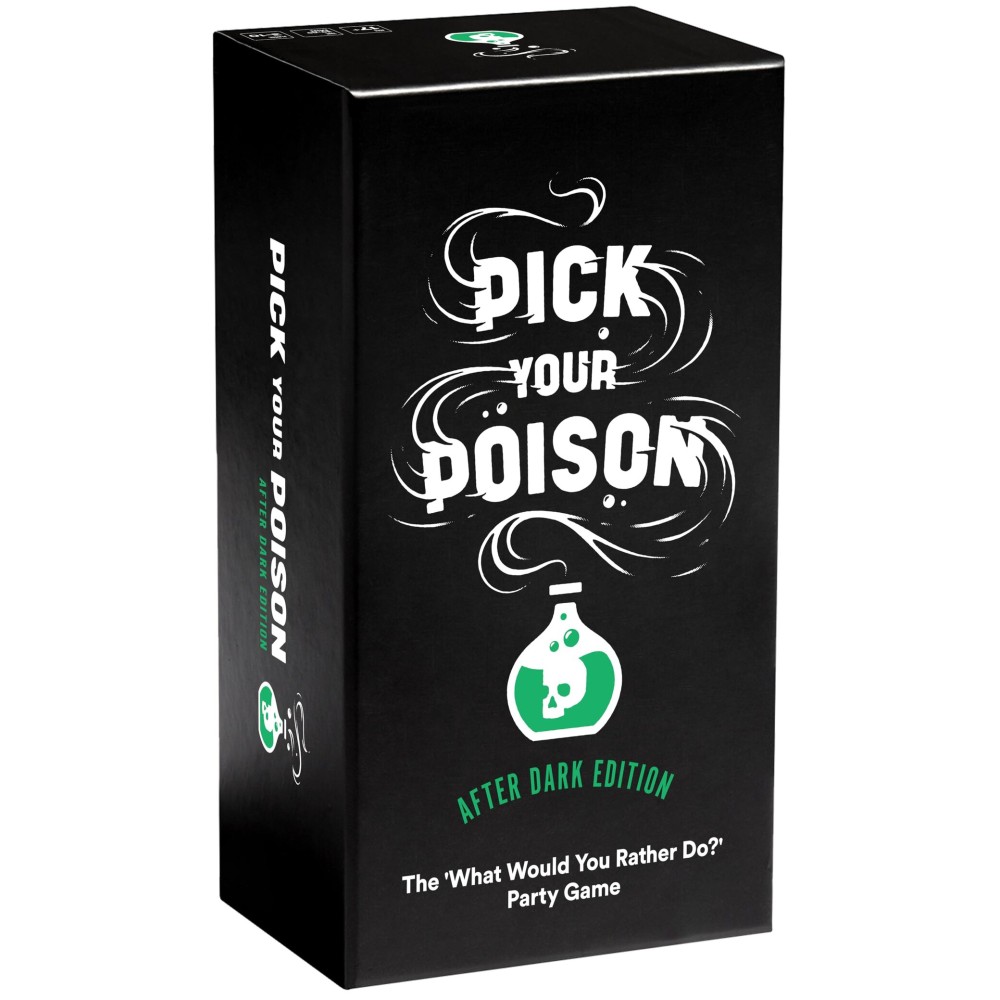 Pick Your Poison After Dark Party Game - The What Would You Rather Do? Adult Card Game for College Students, Fun Parties and Board Games Night with Your Friends