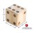 Giant Wooden Yard Dice, Outdoor Games Set of 6 with Two Games Party Lawn Games