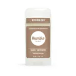 HUMBLE BRANDS Original Formula Aluminum-free Deodorant. Long Lasting Odor Control with Baking Soda, Simply Unscented, Pack of 1