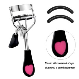 Pinkiou Eyelash Curlers with Comb and Eeylash Separator Set Professional Lash Curler with Built-in Comb Ergonomic Heart-Shaped Handle and Eyelash Comb Tool for Daily Makeup Pinkiou Eyelash Curlers with Comb and Eeylash Separator Set Professional Lash Curler with Built-in Comb Ergonomic Heart-Shaped Handle and Eyelash Comb Tool for Daily Makeup