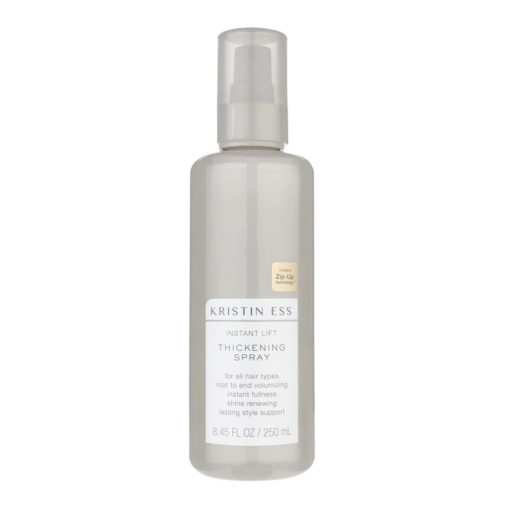 Kristin Ess Hair Instant Lift Thickening Spray for Volume + Fullness on Fine Hair, Shine Renewing, Style Support, Sulfate and Paraben Free, 8.45 fl. oz. Kristin Ess Hair Instant Lift Thickening Spray for Volume + Fullness on Fine Hair, Shine Renewing, Style Support, Sulfate and Paraben Free, 8.45 fl. oz.