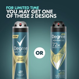 Degree Men Antiperspirant Deodorant Dry Spray Sport Defense 3 count Deodorant for Men 3.8 oz Degree Men Antiperspirant Deodorant Dry Spray Sport Defense 3 count Deodorant for Men 3.8 oz