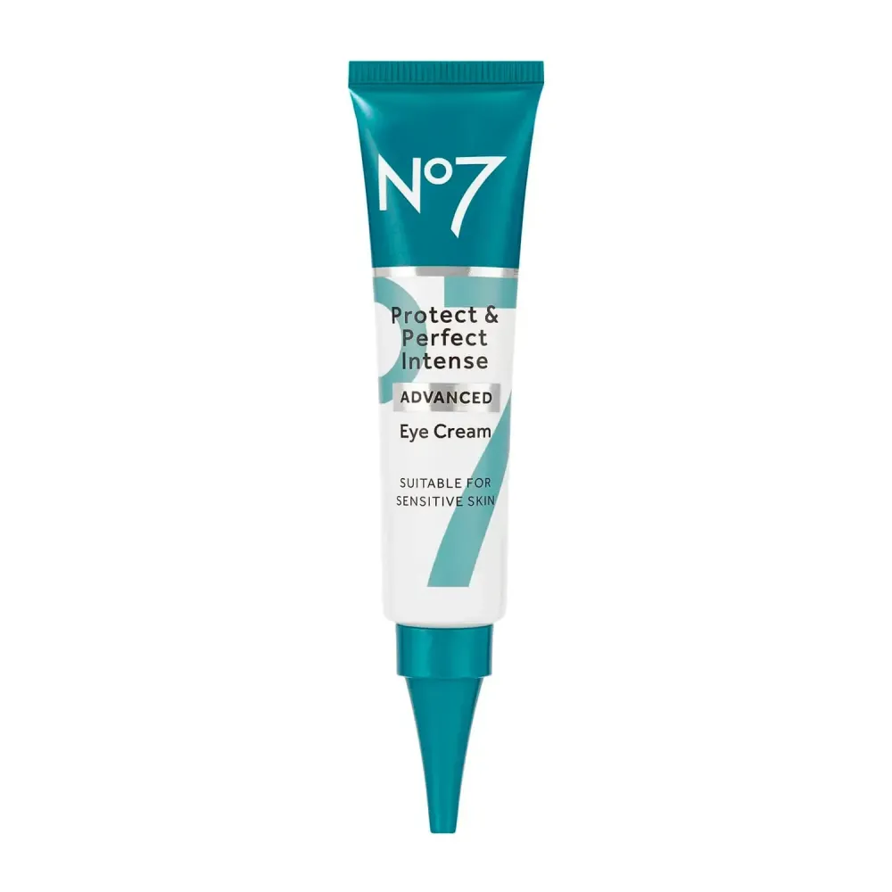 No7 Protect & Perfect Eye Cream - Intense Advanced Under Eye Cream for Dark Circles - Enriched with Hydrating Hyaluronic Acid and Nourishing Shea Butter to Revive Tired-Looking Eyes (0.5 Fl Oz) No7 Protect & Perfect Eye Cream - Intense Advanced Under Eye Cream for Dark Circles - Enriched with Hydrating Hyaluronic Acid and Nourishing Shea Butter to Revive Tired-Looking Eyes (0.5 Fl Oz)