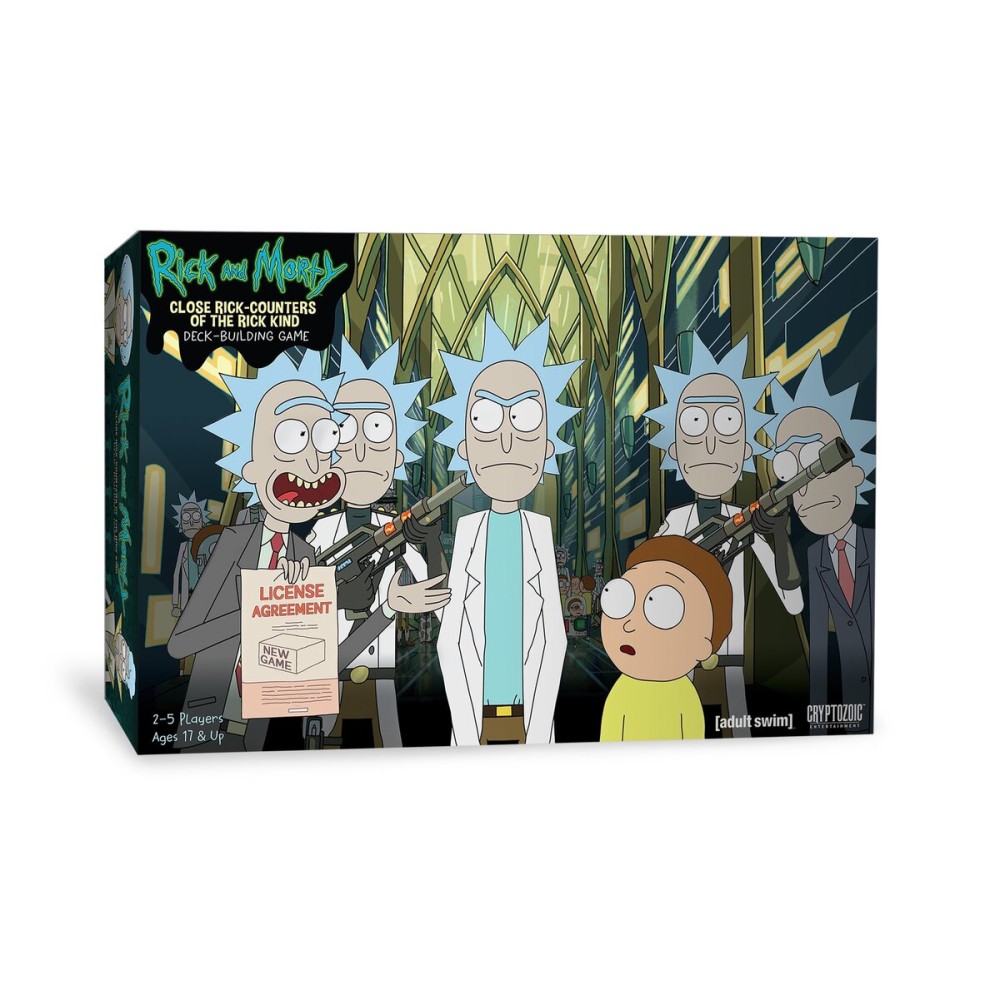 Cryptozoic Entertainment Rick & Morty Deckbuilding Game Close Rick-Counters of The Rick Kind Board Game