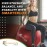 SmarterLife Exercise Ball, Yoga Ball for Fitness, Balance, Stability, or Pregnancy, Gym Ball for Core Workout, Physical Therapy, Yoga Ball Chair for Office, Anti-Slip Anti-Burst (45 cm, Red)