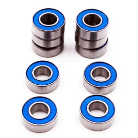 QKPARTS for Traxxas Slash Rustler Stampede Wheel Hub Ball Bearings 5x11x4mm New (Pack of 10)