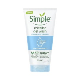 Simple Water Boost Micellar Gel Facial Wash, 5 Oz (150 ML) (1 Count)