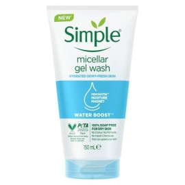 Simple Water Boost Micellar Gel Facial Wash, 5 Oz (150 ML) (1 Count)