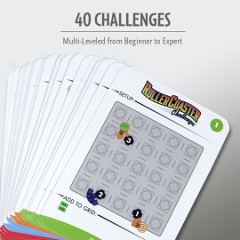 ThinkFun Roller Coaster Challenge STEM Toy and Building Game for Boys and Girls Age 6 and Up - TOTY Game of the Year Finalist