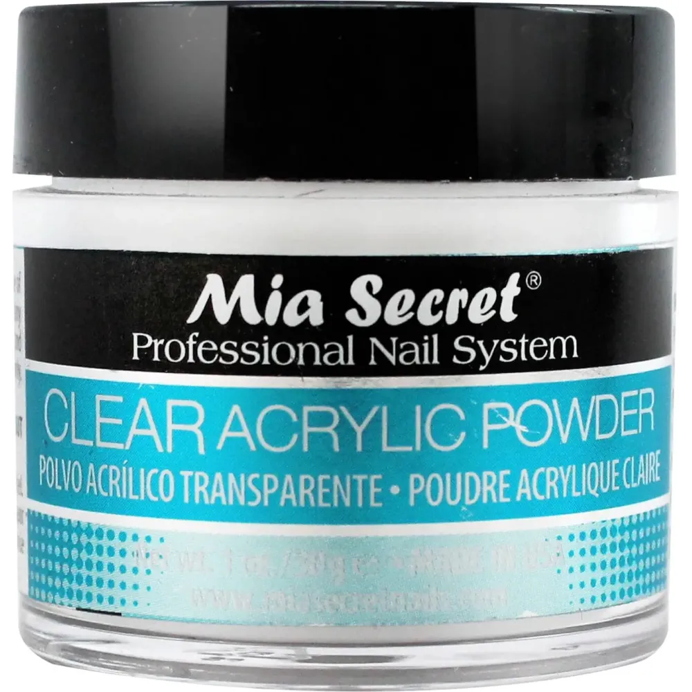 Mia Secret Clear Acrylic Powder (1oz)