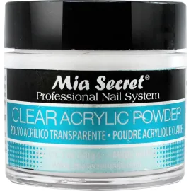 Mia Secret Clear Acrylic Powder (1oz) Mia Secret Clear Acrylic Powder (1oz)
