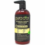 PURA D\'OR Advanced Therapy Conditioner (16oz) For Increased Moisture, Strength, Volume & Texture, No Sulfates, Contains Argan Oil & Biotin, All Hair Types, Men & Women (Packaging May Vary)