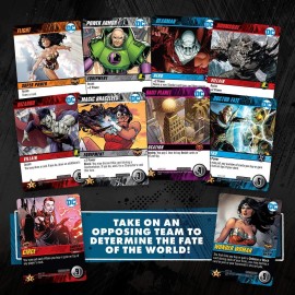 DC Deck-Building Game: Confrontations - Exciting 2v2 Format - Eight Iconic DC Characters to Play - Standalone, Compatible with Full DC Deck-Building Game Series