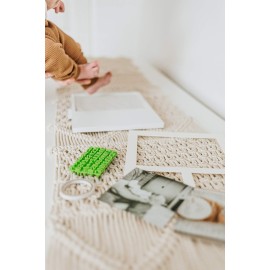 Baby Hand & Footprint Frame Keepsake Kit | Capture Milestone Moments with Safe Clay, Stencil Set & Wood Frame | Perfect Newborn Gift for Baby Showers | White Baby Hand & Footprint Frame Keepsake Kit | Capture Milestone Moments with Safe Clay, Stencil Set & Wood Frame | Perfect Newborn Gift for Baby Showers | White