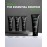 Tiege Hanley Mens Skin Care Set, Essential Routine (System Level 1) - Face Wash, Scrub & Moisturizer for Healthier, Hydrated Skin | Daily Mens Skin Care Kit for Sensitive skin & Dryness Protection