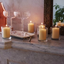 Royal Imports Votive Candle, Unscented Ivory Wax, Box of 36, for Wedding, Birthday, Holiday & Home Decoration (15 Hour)