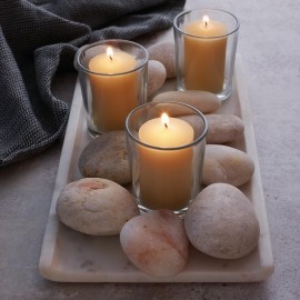 Royal Imports Votive Candle, Unscented Ivory Wax, Box of 36, for Wedding, Birthday, Holiday & Home Decoration (15 Hour)