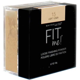 Maybelline Fit Me Loose Finishing Powder, 15 Light, 0.7 oz (Pack of 2) Maybelline Fit Me Loose Finishing Powder, 15 Light, 0.7 oz (Pack of 2)