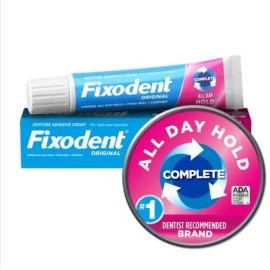 Fixodent Original Denture Adhesive Cream-2.4 oz, 4 pk Fixodent Original Denture Adhesive Cream-2.4 oz, 4 pk
