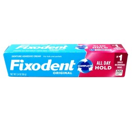 Fixodent Original Denture Adhesive Cream-2.4 oz, 4 pk Fixodent Original Denture Adhesive Cream-2.4 oz, 4 pk
