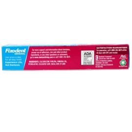 Fixodent Original Denture Adhesive Cream-2.4 oz, 4 pk Fixodent Original Denture Adhesive Cream-2.4 oz, 4 pk