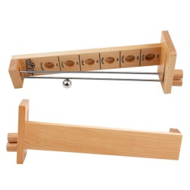 Star Jiajie Shoot The Moon Game, Classic Desktop Games Wooden Hockey Play for Adult Children\'s Educational Toys