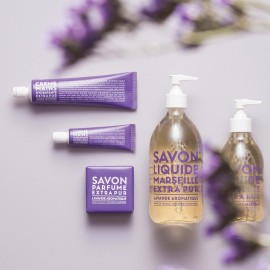 Compagnie de Provence Savon de Marseille Extra Pure Liquid Soap - Aromatic Lavender - 16.7 Fl Oz Glass Pump Bottle Compagnie de Provence Savon de Marseille Extra Pure Liquid Soap - Aromatic Lavender - 16.7 Fl Oz Glass Pump Bottle