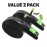 Slime 30074 Bike Inner Tubes with Slime Puncture Sealant, Extra Strong, Self Sealing, Prevent and Repair, Schrader Valve, 26x1.75-2.125, Value 2-Pack