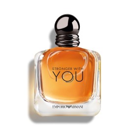 Armani Beauty - Stronger With You - Eau de Toilette - Cologne for Men - Warm Spicy Fragrance - Chestnut, Lavender, Tender Sage, Vanilla Notes - 3.4 Fl Oz