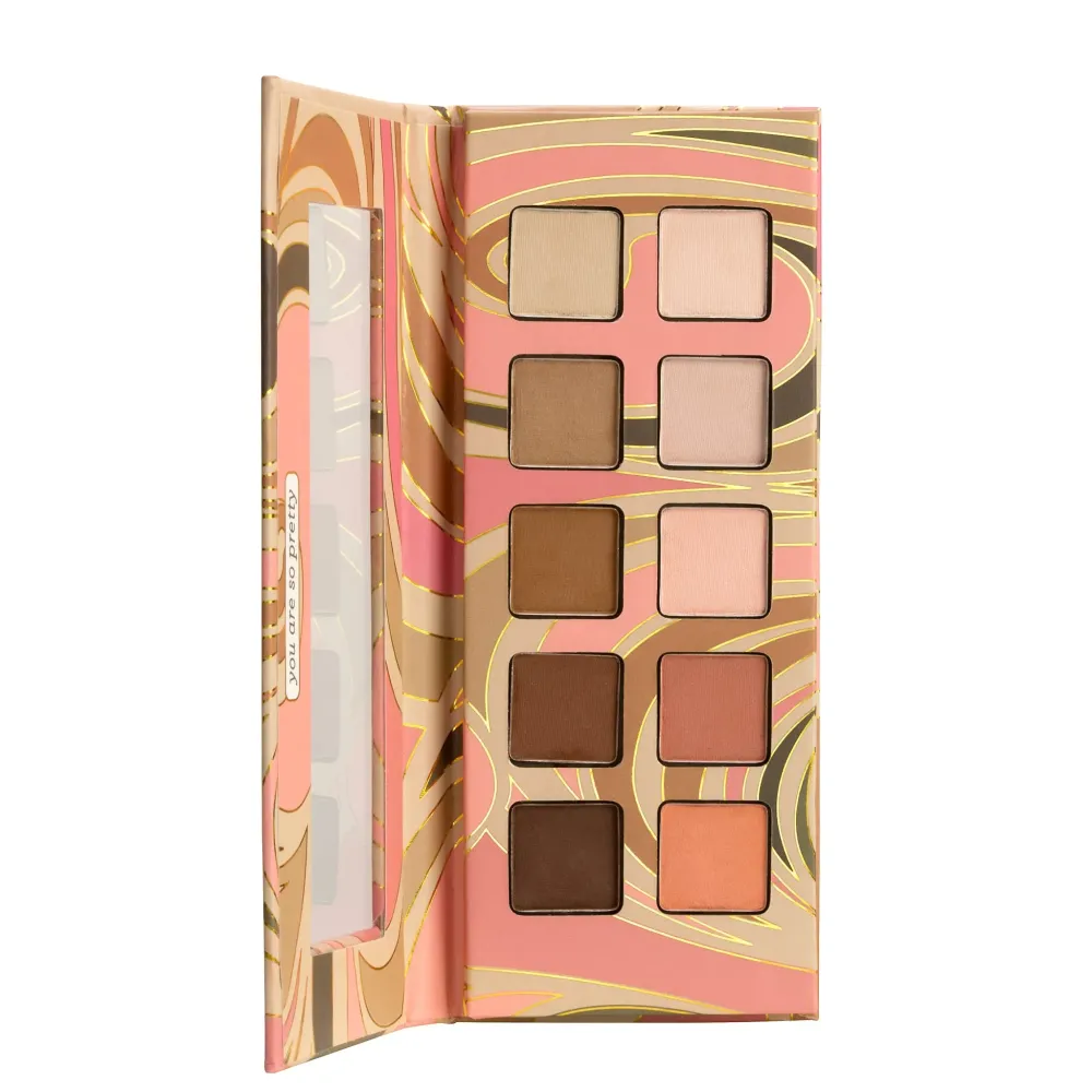 Pacifica Pink Nudes Mineral Eyeshadow Palette, 10 Neutral Shades, For Natural or Smoky Eye Look, Naked Eye Makeup, Longwearing & Blendable, Vegan, Cruelty Free Ophthalmologist Tested