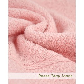 Cleanbear Pure Cotton Wash Cloths Face Cloths, 6 Colors per Set, 13 x 13 Inches (Light Blue, Jade Green, Light Green, Grey, Light Grey, Pink) Cleanbear Pure Cotton Wash Cloths Face Cloths, 6 Colors per Set, 13 x 13 Inches (Light Blue, Jade Green, Light Green, Grey, Light Grey, Pink)