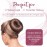Women\'s Hair Bun Maker French Twist Hair Fold Wrap Snap by Andlane (1 Brown, 1 Light Brown)