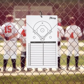 Murray Sporting Goods Dry Erase Coaches Clipboard | Double-Sided Dry Erase White Board (Baseball) Murray Sporting Goods Dry Erase Coaches Clipboard | Double-Sided Dry Erase White Board (Baseball)