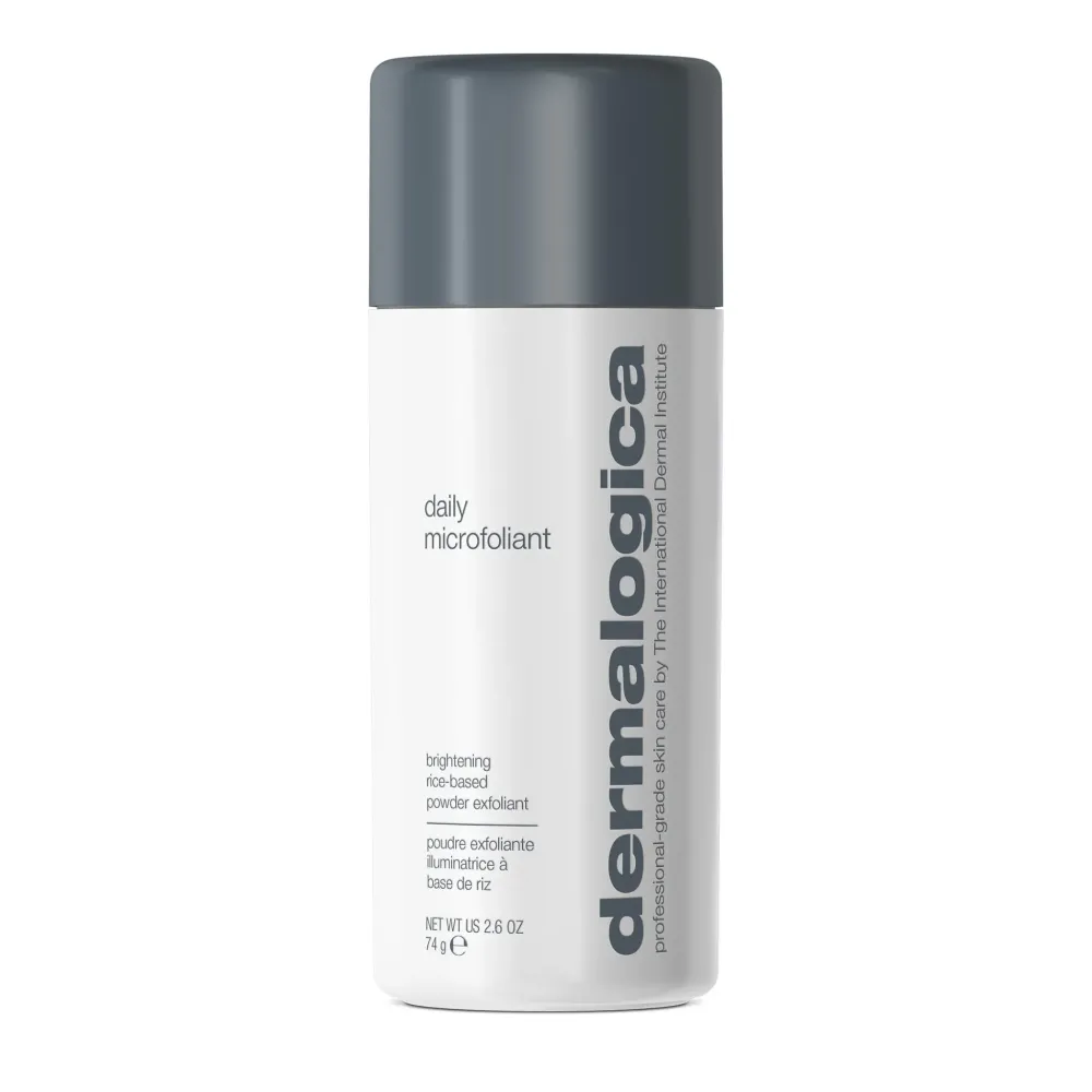Dermalogica Daily Microfoliant, Face Exfoliator Scrub Powder with Salicylic Acid and Papaya Enzyme, Achieve Brighter, Smoother Skin Daily, 2.6 Oz Dermalogica Daily Microfoliant, Face Exfoliator Scrub Powder with Salicylic Acid and Papaya Enzyme, Achieve Brighter, Smoother Skin Daily, 2.6 Oz