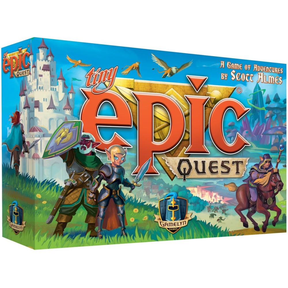 Gamelyn Games Tiny Epic Quest Fantasy Board Game: A Small Box Adventure Gamelyn Games Tiny Epic Quest Fantasy Board Game: A Small Box Adventure