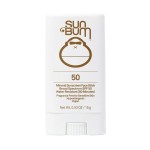 Sun Bum Mineral SPF 50 Face Stick Sunscreen - Water-Resistant Broad Spectrum Sunscreen with Vitamin E - Hawaii 104 Act Compliant (Made without Octinoxate & Oxybenzone) - Travel Friendly 0.53 oz
