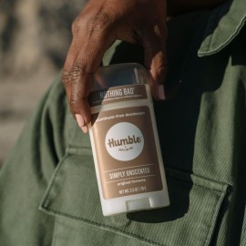 HUMBLE BRANDS Original Formula Aluminum-free Deodorant. Long Lasting Odor Control with Baking Soda, Simply Unscented, Pack of 3 HUMBLE BRANDS Original Formula Aluminum-free Deodorant. Long Lasting Odor Control with Baking Soda, Simply Unscented, Pack of 3