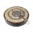 House of Cribbage - 10 Round Shape 4 Tracks Continuous Cribbage Board - Rosewood/Maple - Push Drawer with Score Marking Fields for Skunks, Corners & Won Games