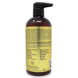 PURA D\'OR 16 Oz Advanced Therapy Shampoo Reduces Hair Thinning & Increases Volume, No Sulfate, Biotin Shampoo Infused with Argan Oil, Aloe Vera for All Hair Types, Men & Women PURA D\'OR 16 Oz Advanced Therapy Shampoo Reduces Hair Thinning & Increases Volume, No Sulfate, Biotin Shampoo Infused with Argan Oil, Aloe Vera for All Hair Types, Men & Women