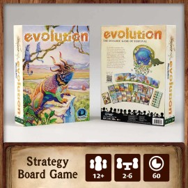 Northstar Game Studio Evolution Board Game | Create Species in This Strategy Game for Adults, Teens and Families | 2-6 Players, Age 12+