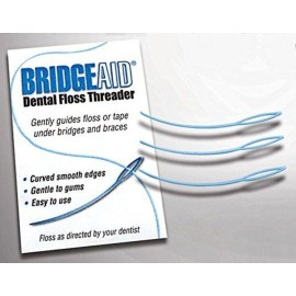 FLOSSAID BridgeAid Threaders 10 Packs of 10 (100 Threaders) FLOSSAID BridgeAid Threaders 10 Packs of 10 (100 Threaders)