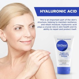Dermend Specialized Fragile Skin Moisturizing Cream: Formula to Restore & Rejuvenate - Daily Anti Wrinkle Cream for Firming & Strengthening Thin, Aging Skin - 4.5 Oz Tube Dermend Specialized Fragile Skin Moisturizing Cream: Formula to Restore & Rejuvenate - Daily Anti Wrinkle Cream for Firming & Strengthening Thin, Aging Skin - 4.5 Oz Tube