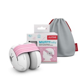 Alpine Muffy Baby Ear Protection for Babies and Toddlers up to 36 Months - CE & ANSI Certified - Noise Reduction Earmuffs - Comfortable Baby Headphones Against Hearing Damage & Improves Sleep - Pink Alpine Muffy Baby Ear Protection for Babies and Toddlers up to 36 Months - CE & ANSI Certified - Noise Reduction Earmuffs - Comfortable Baby Headphones Against Hearing Damage & Improves Sleep - Pink